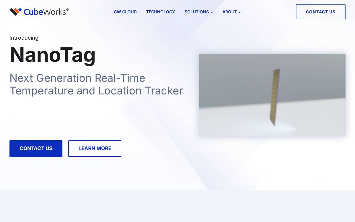CubeWorks website preview