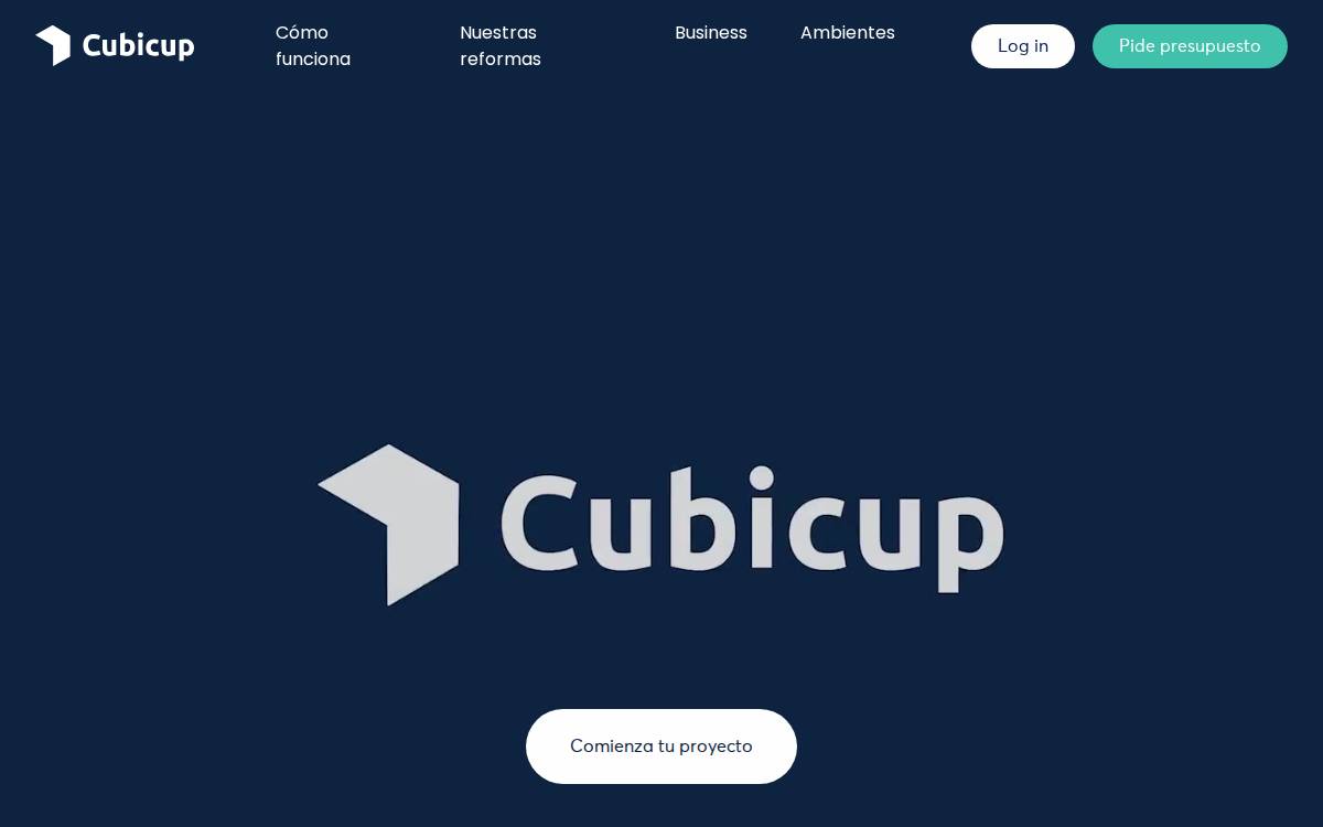 Cubicup website preview