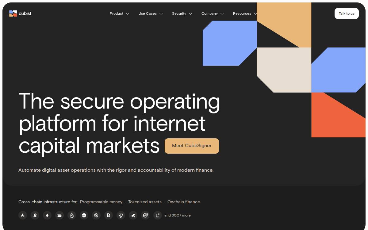 Cubist website preview
