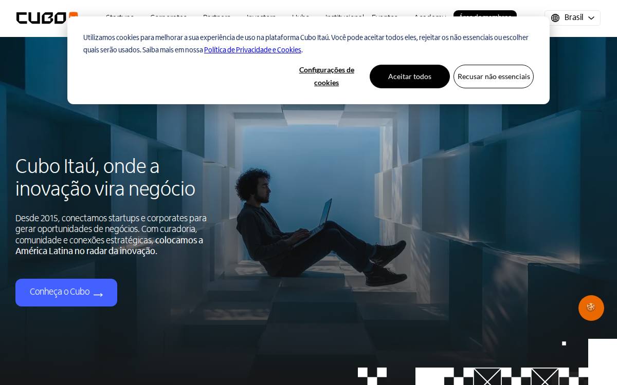 Cubo website preview