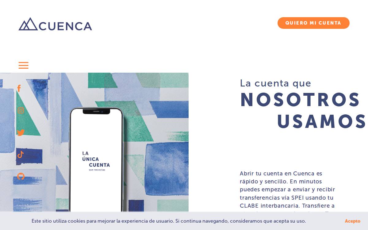 Cuenca website preview