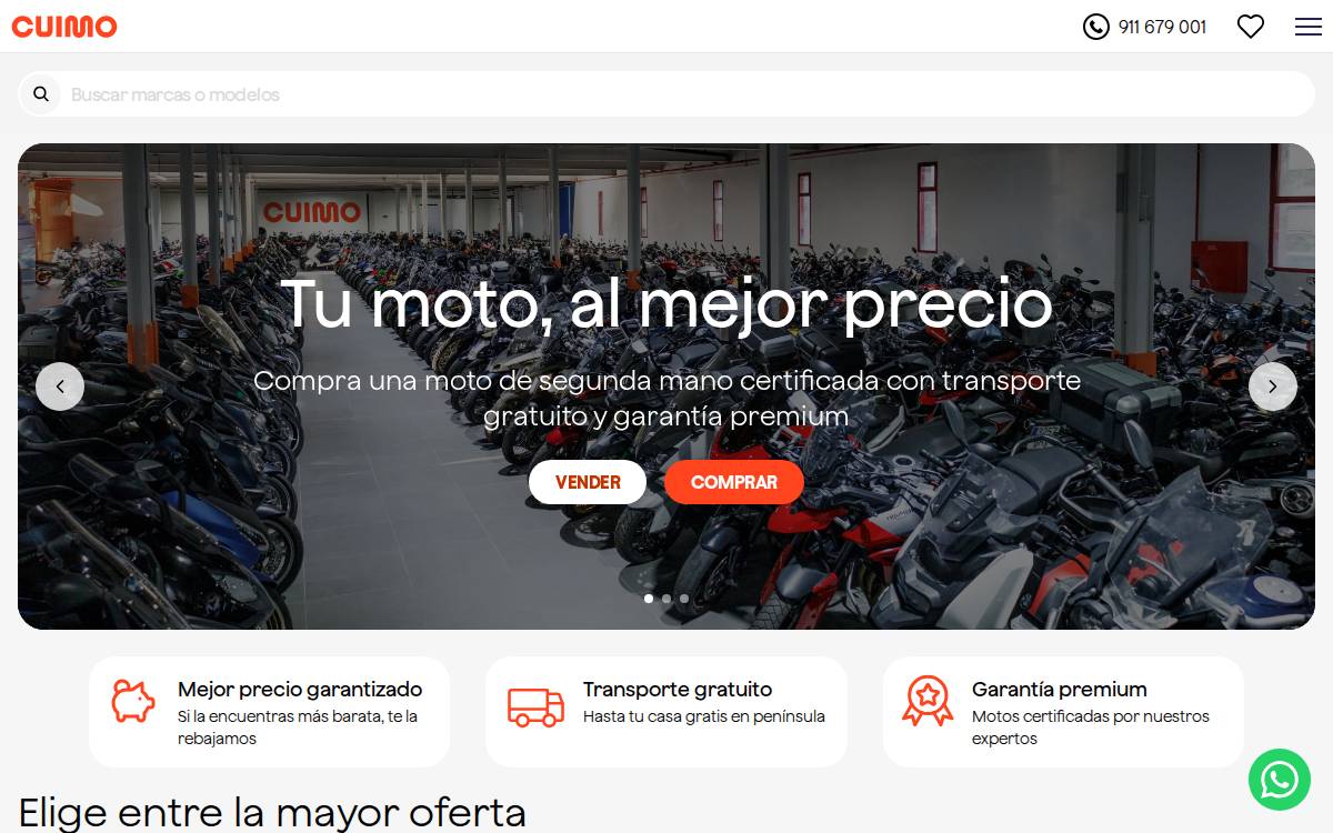 Cuimo website preview