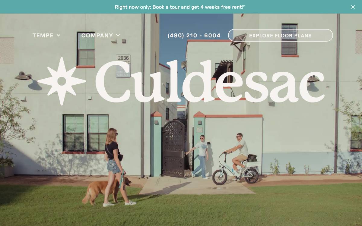 Culdesac website preview