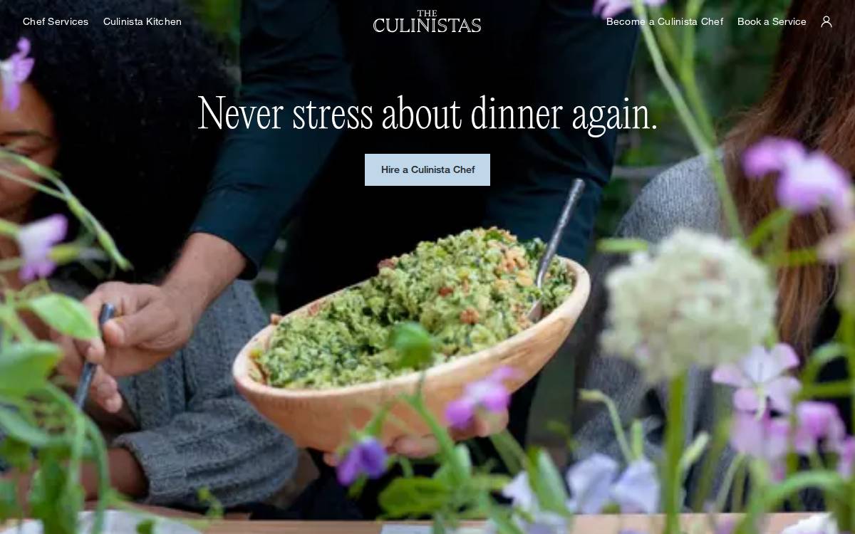Culinistas website preview
