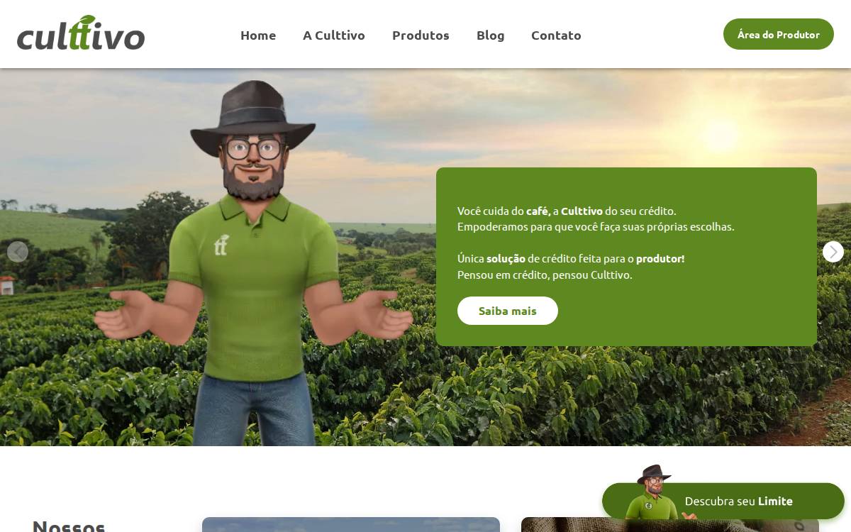 Culttivo website preview