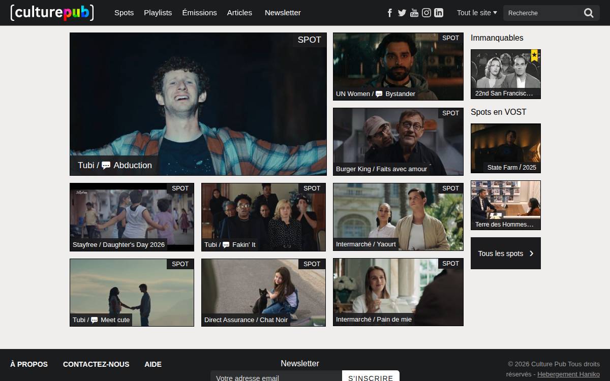 Culturepub website preview