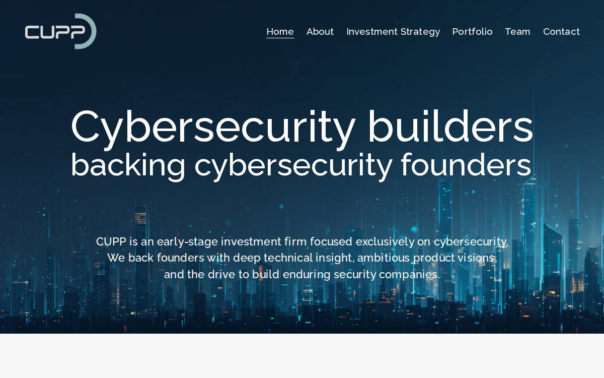 Cuppcomputing website preview