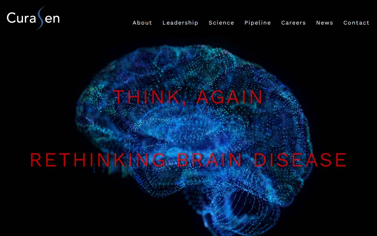Curasen website preview