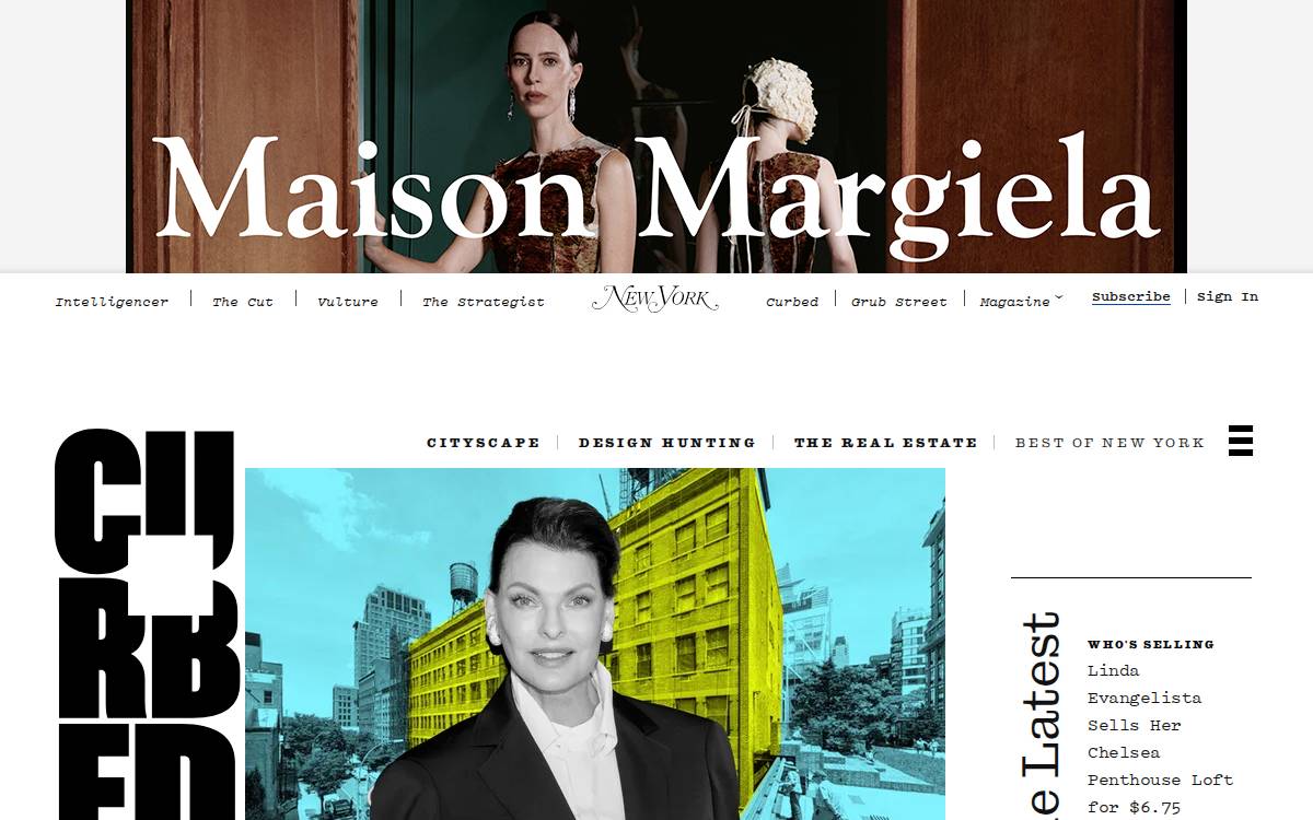 Curbed website preview