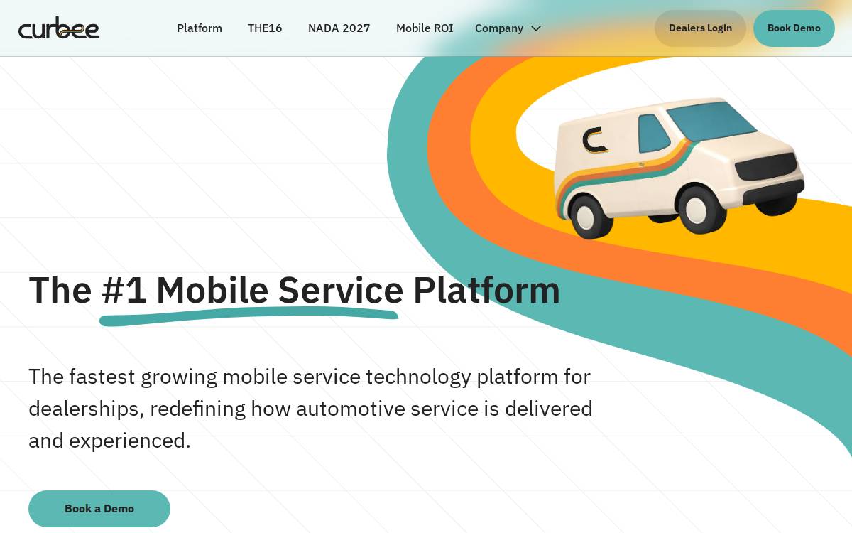 Curbee website preview