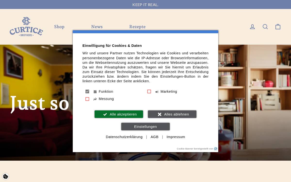 Curtice Brothers website preview