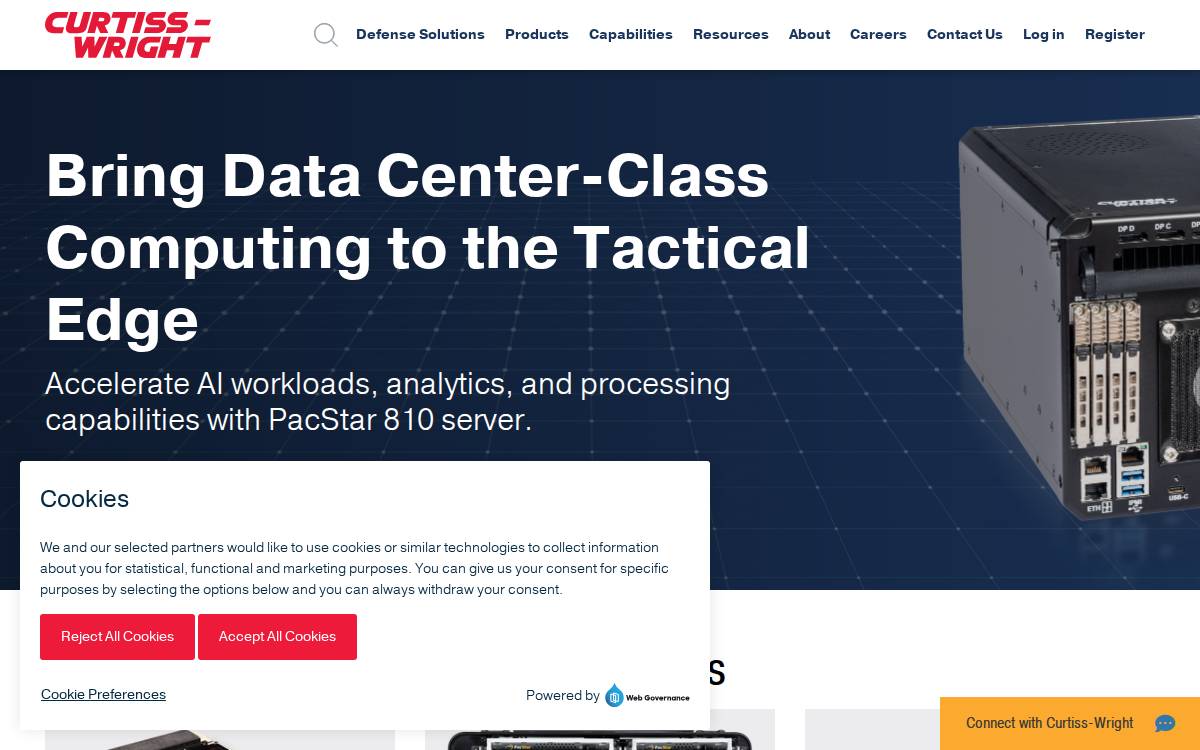 Curtisswrightds website preview