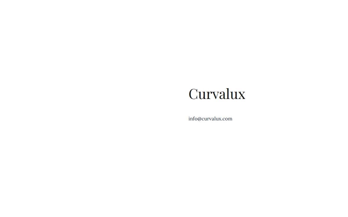 Curvalux website preview