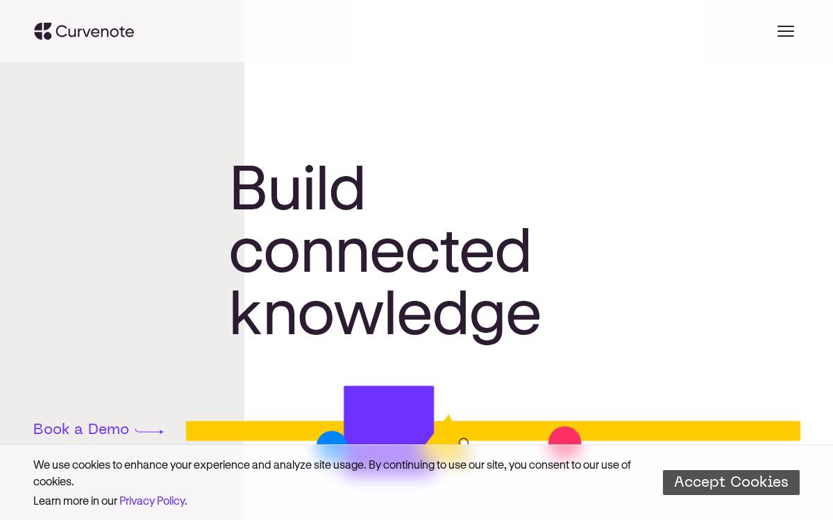 Curvenote website preview