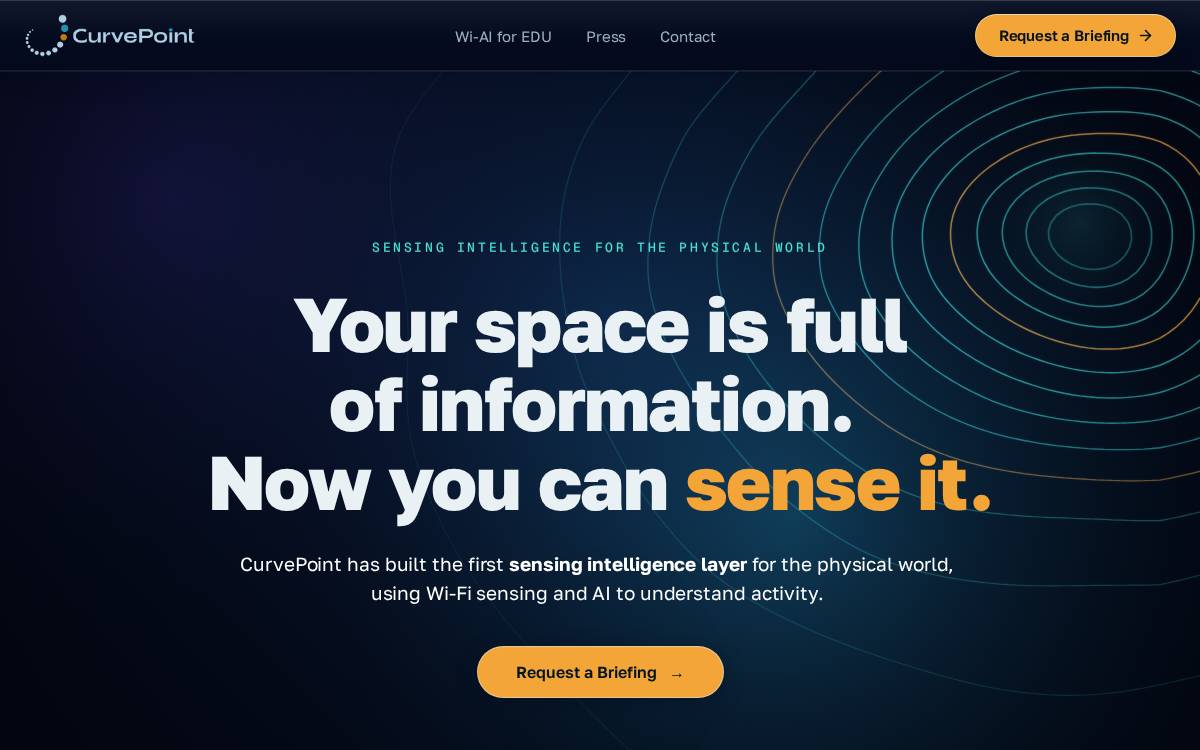 CurvePoint website preview
