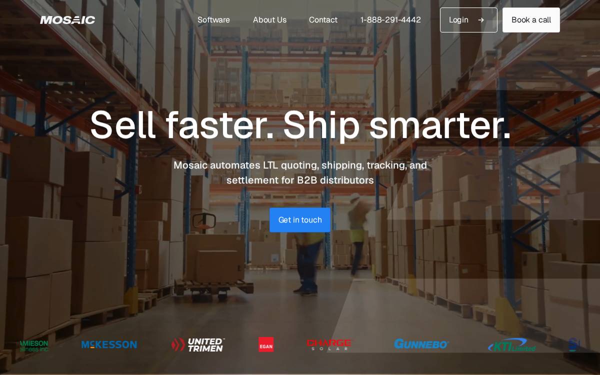 Custom Capacity website preview
