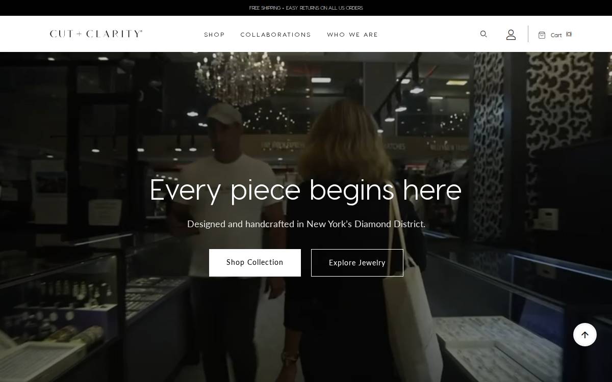Cut and Clarity website preview