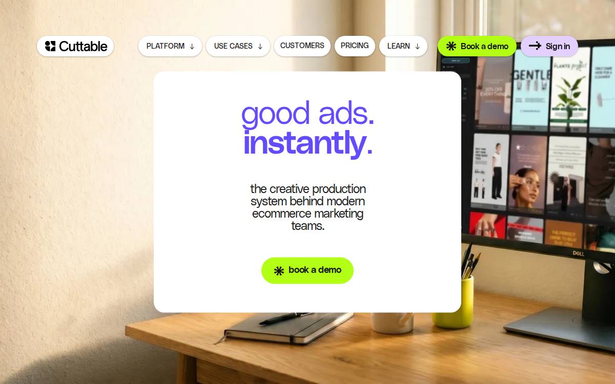 Cuttable website preview