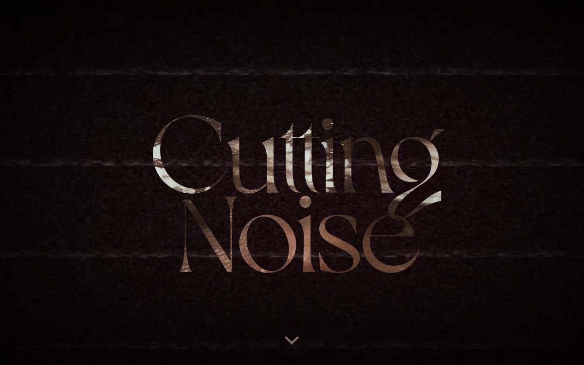 Cutting Noise website preview