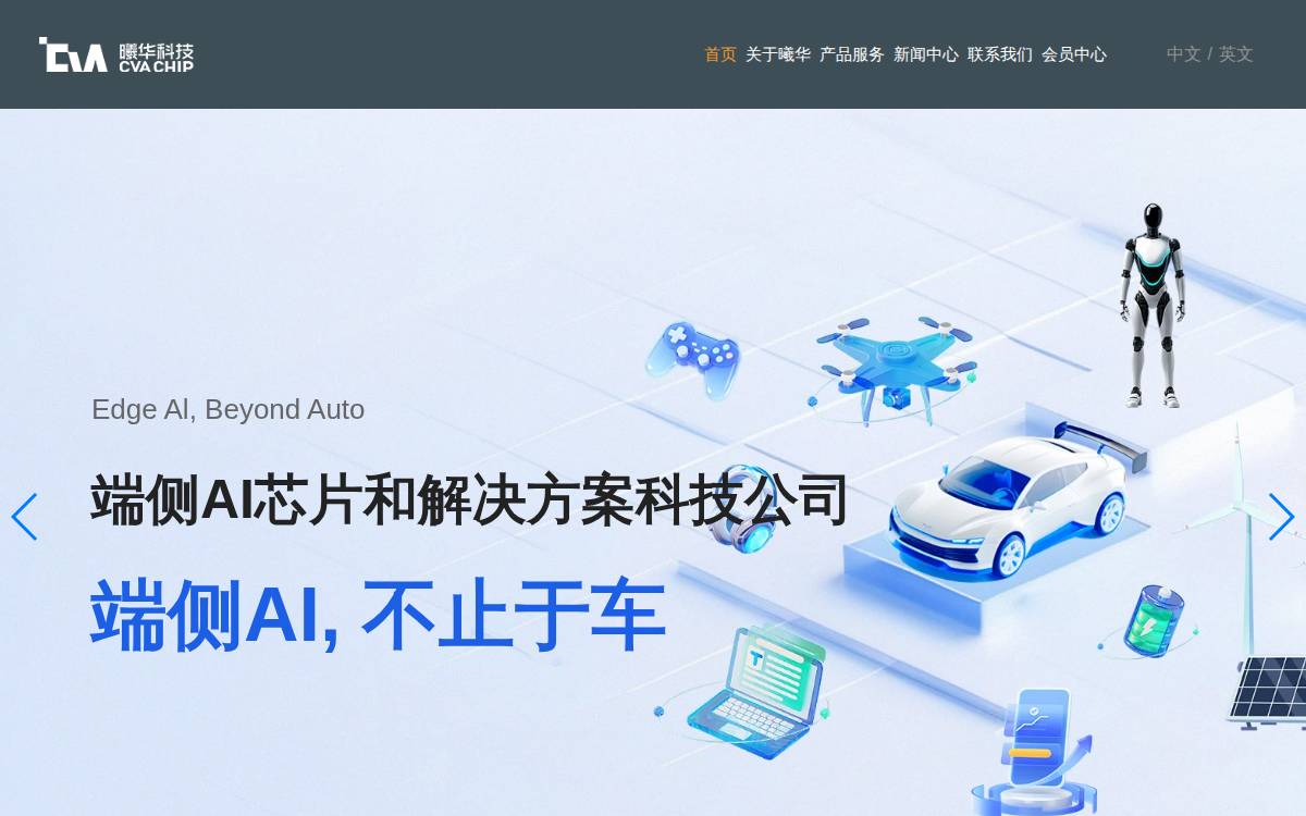 Cvachip website preview