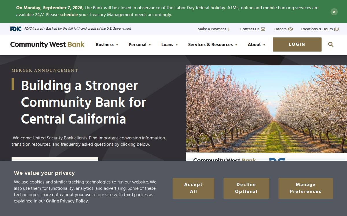 Cvcb website preview