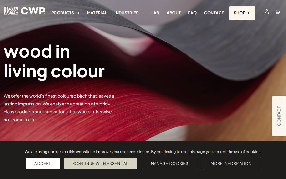 Cwp website preview