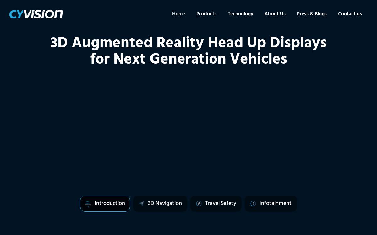 CY Vision website preview