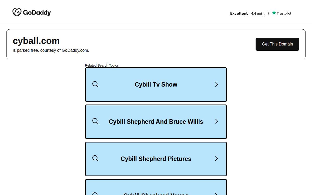 CyBall GameFi website preview