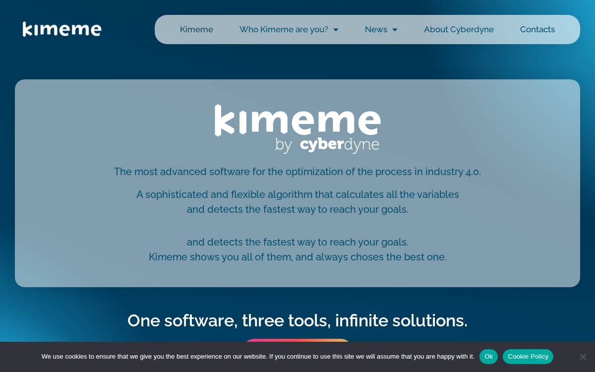 Cyberdyne website preview