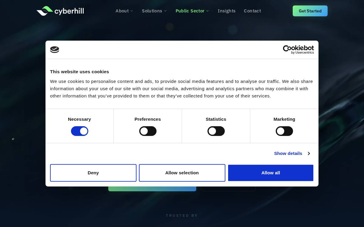 Cyberhill website preview