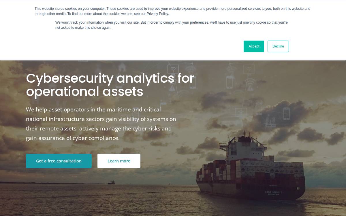 CyberOwl website preview