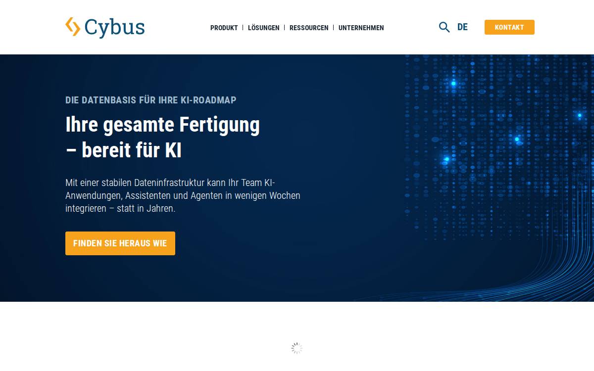 Cybus website preview