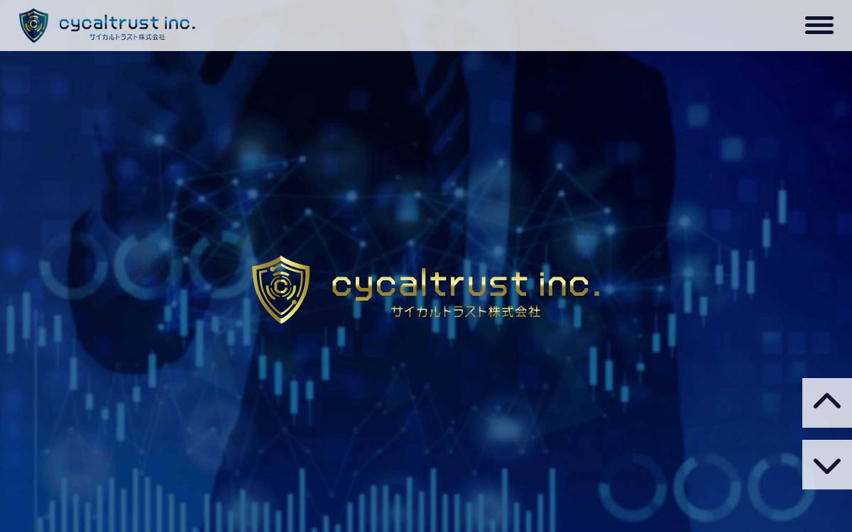 cycaltrust株式会社 website preview