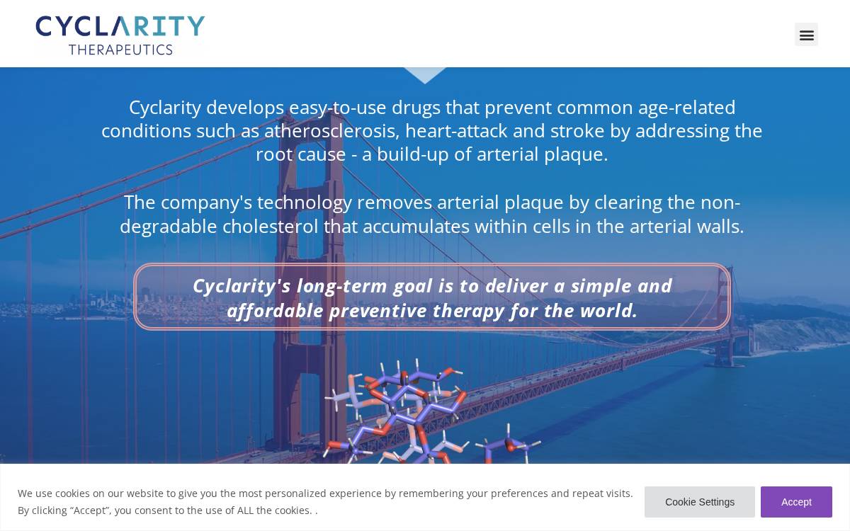 Cyclarity website preview