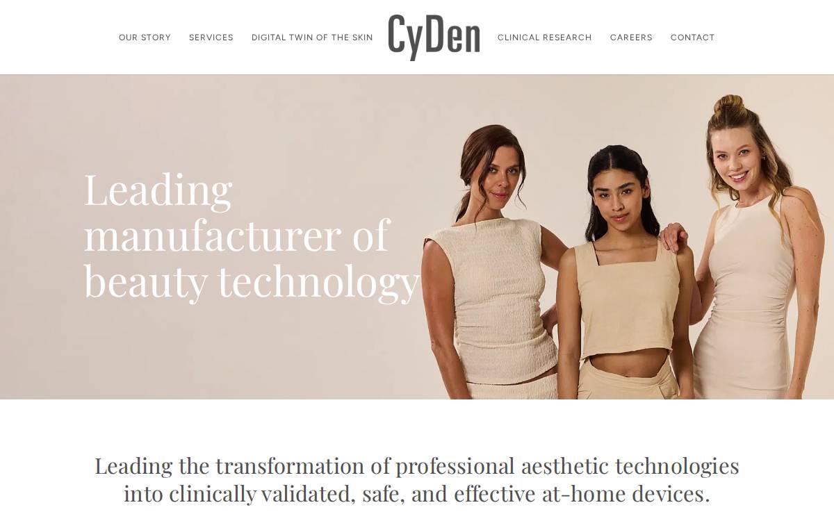 Cyden website preview