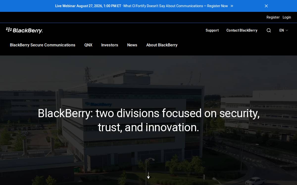 Cylance website preview