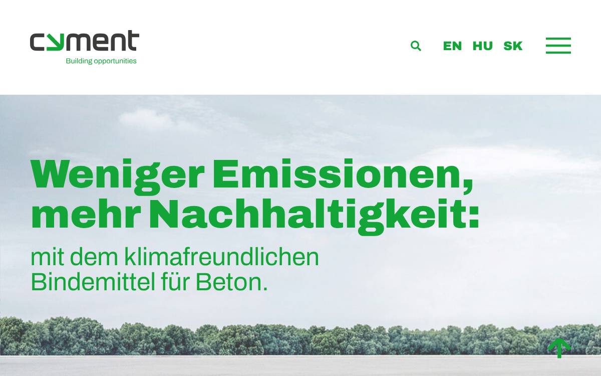 Cyment GmbH website preview
