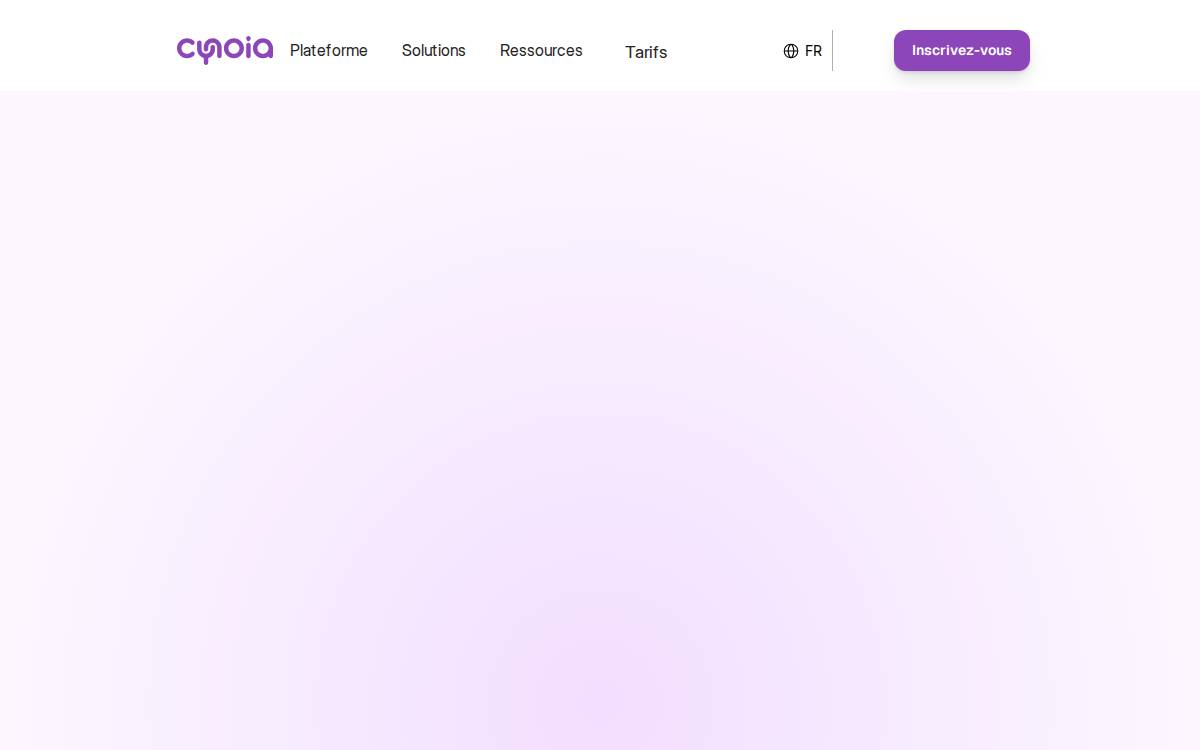 Cynoia website preview