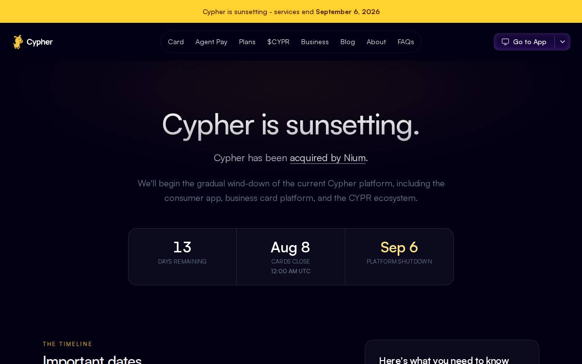 CypherD website preview