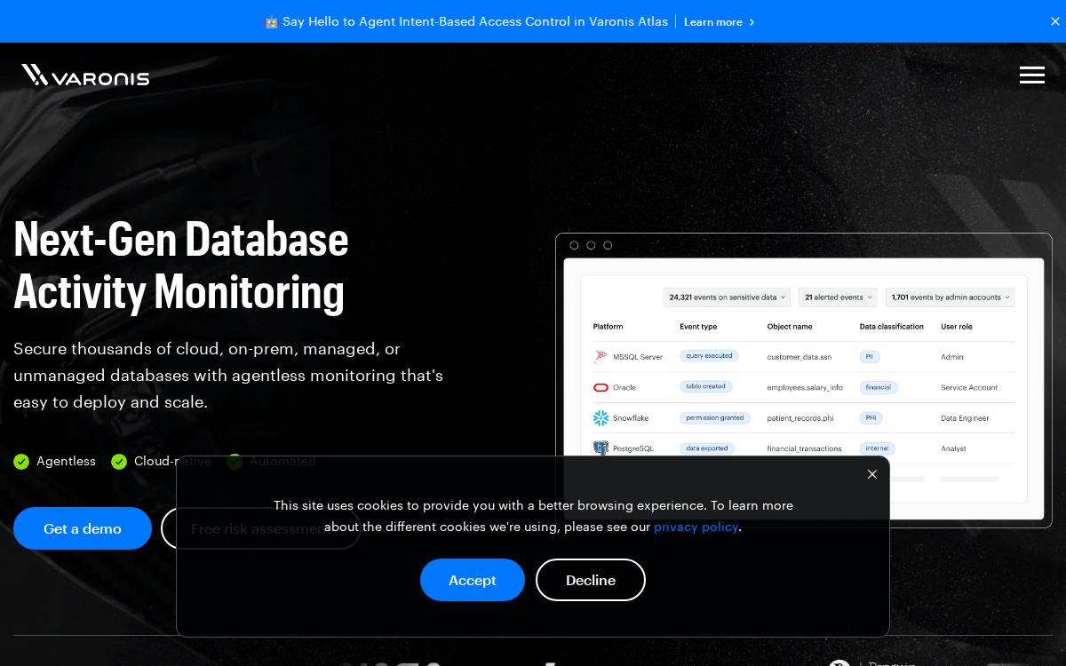 Cyral website preview