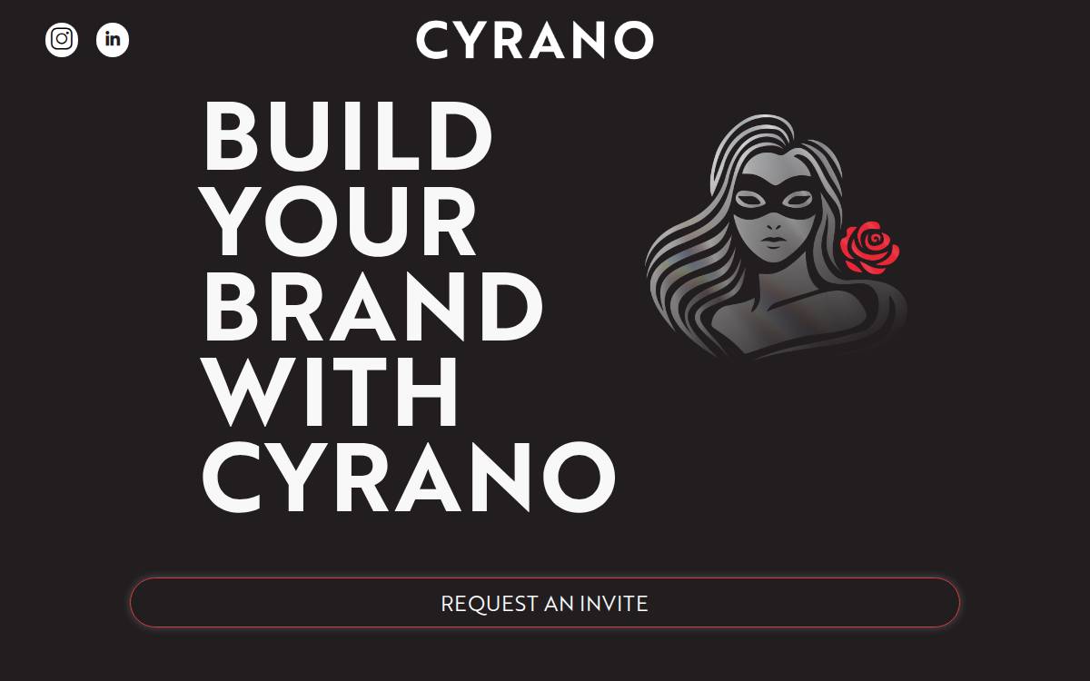 Cyranobrands website preview