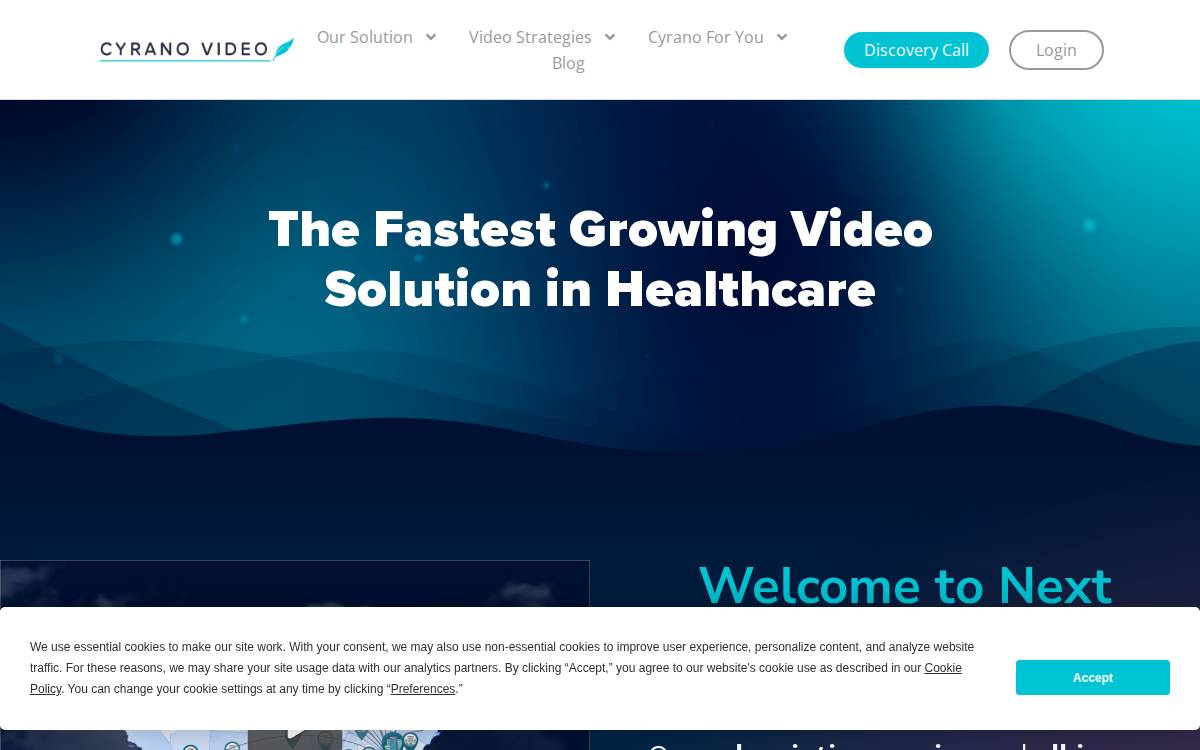 Cyranosystems website preview