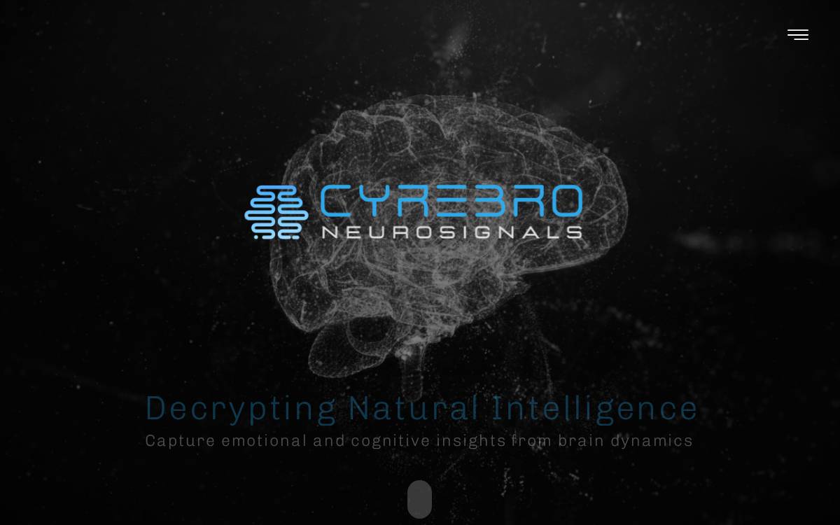 Cyrebro website preview