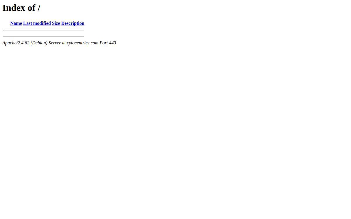 Cytocentrics website preview