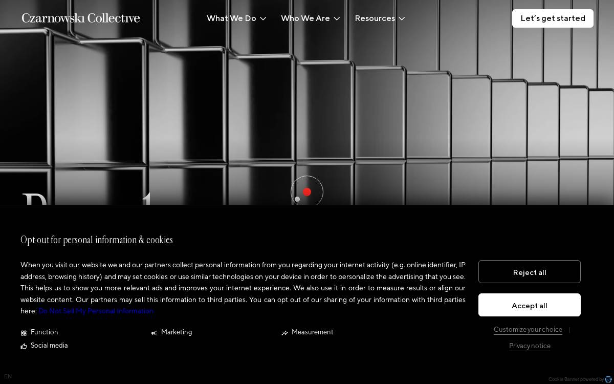 Czarnowski Collective website preview