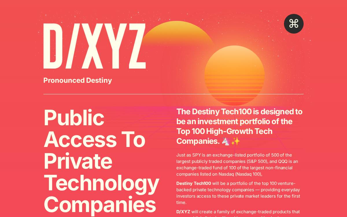 D/XYZ website preview