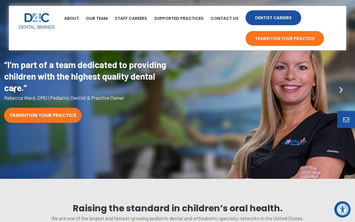 D4Cdb website preview