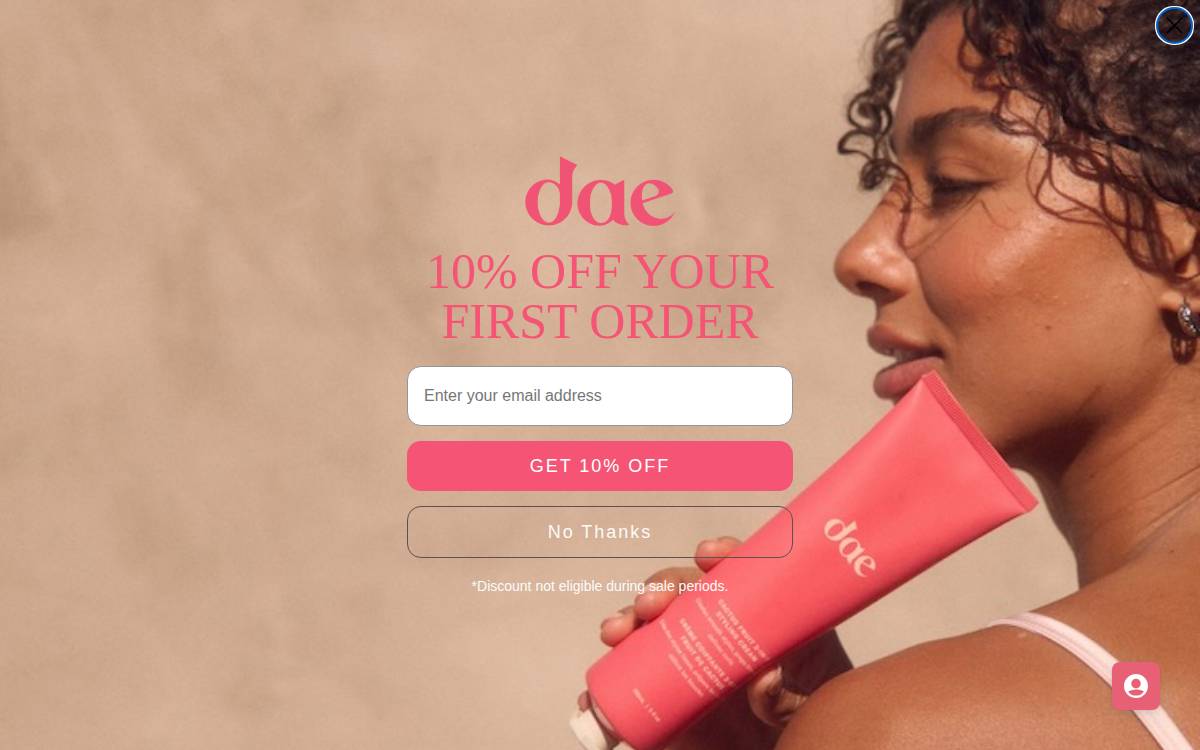 DAE website preview