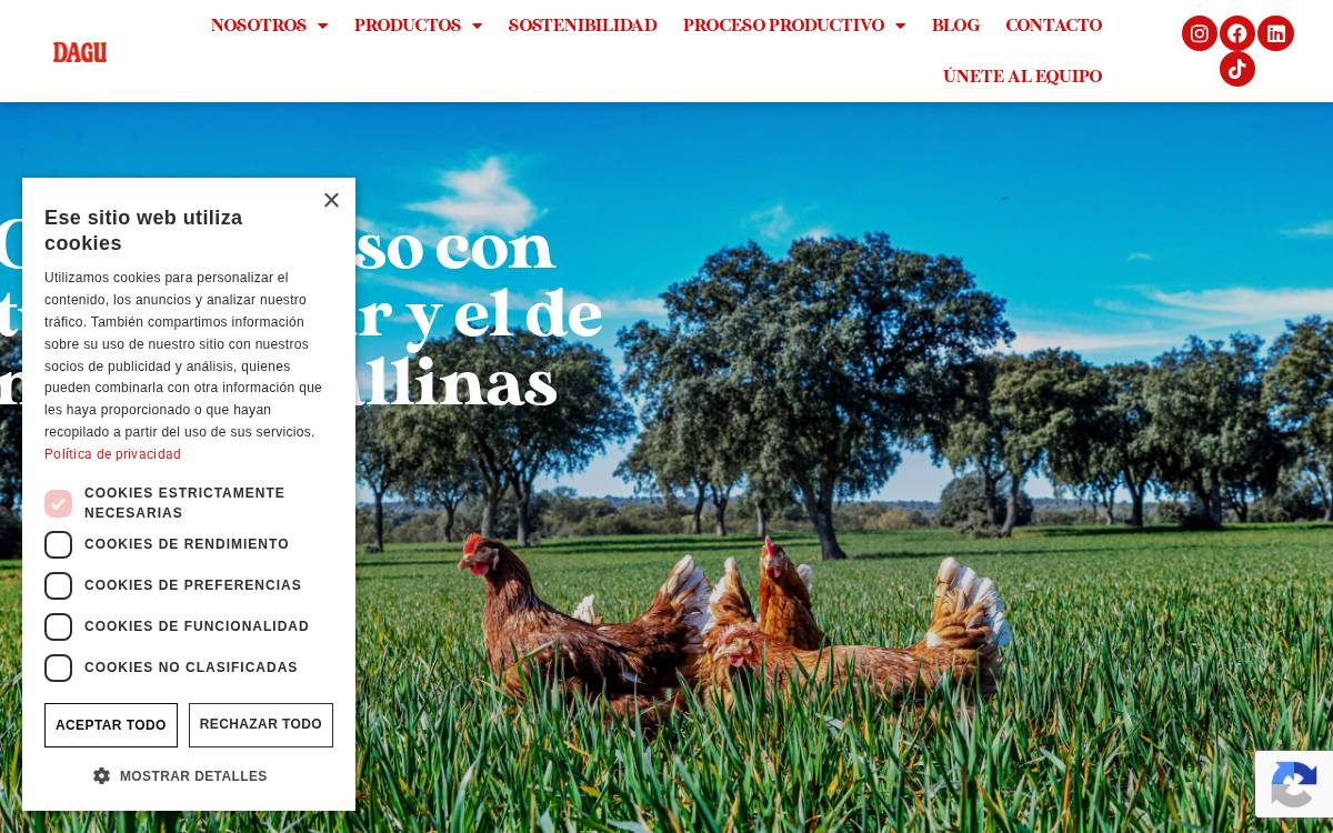 Dagu website preview