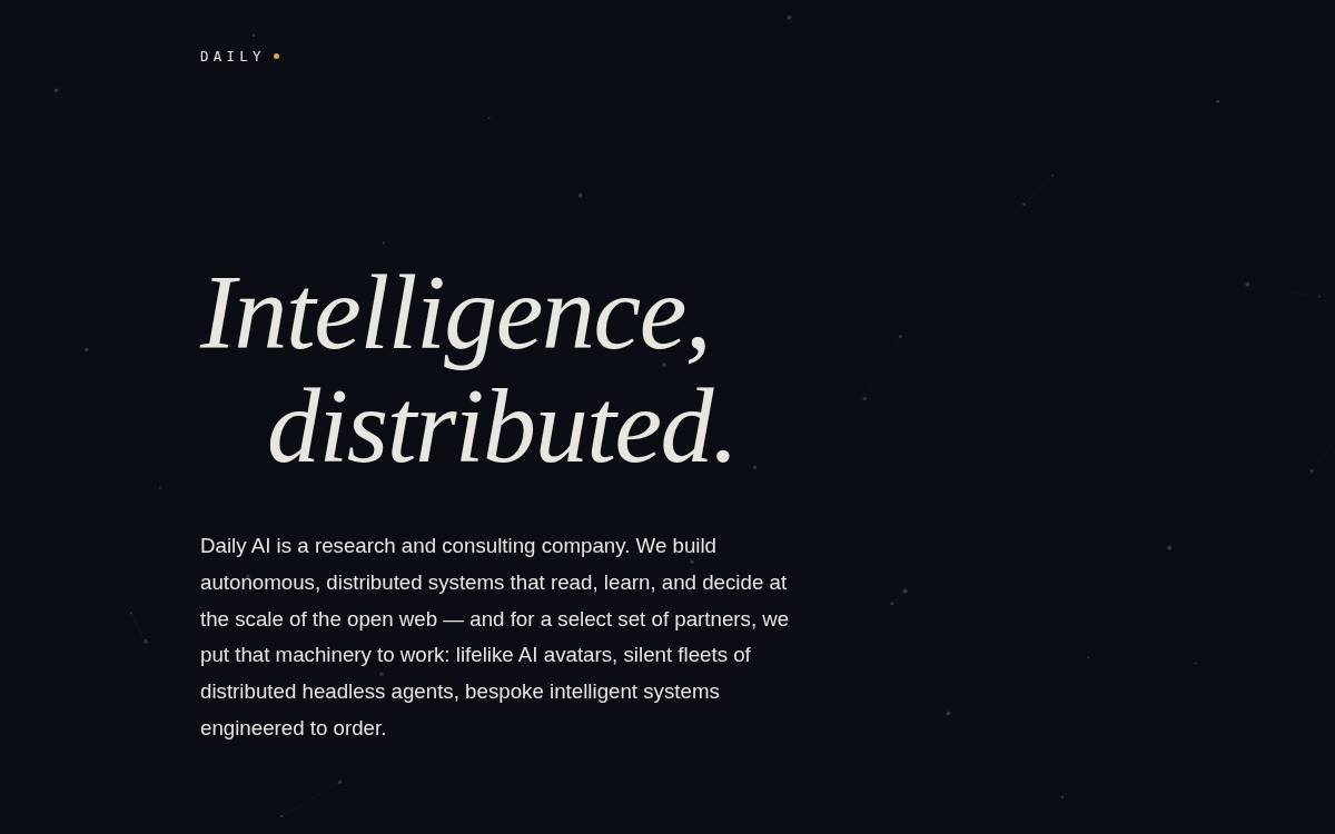 Daily website preview